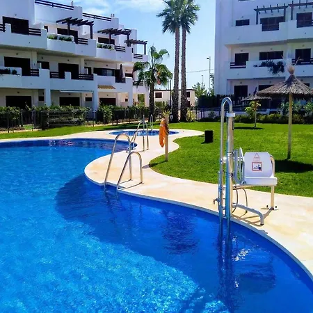 Casa De Luz Apartamento Cerca De La Playa Con Piscina Comunitaria Appartement San Juan de los Terreros